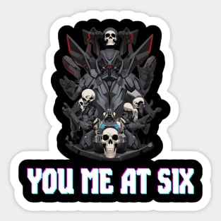 You Me at Six Sticker